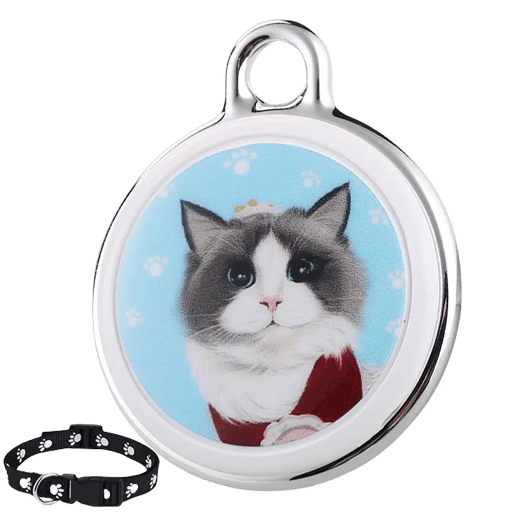 Pet Anti-Lost GPS Tracker Bluetooth-compatible Smart Locator GPS Tracking Device for Dogs Cats Kids Pets Keychain Wallet Luggage