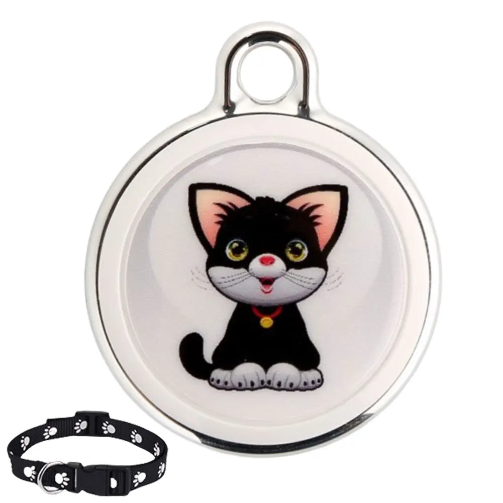 Pet Anti-Lost GPS Tracker Bluetooth-compatible Smart Locator GPS Tracking Device for Dogs Cats Kids Pets Keychain Wallet Luggage
